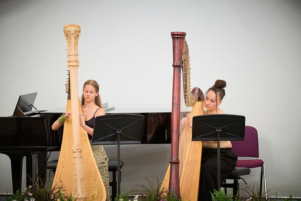 260629_Schlusskonzert 1, Harfenduo, Foto-Wolfgang Alberty